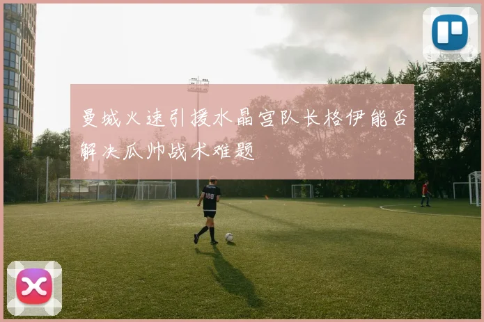 曼城火速引援水晶宫队长格伊能否解决瓜帅战术难题